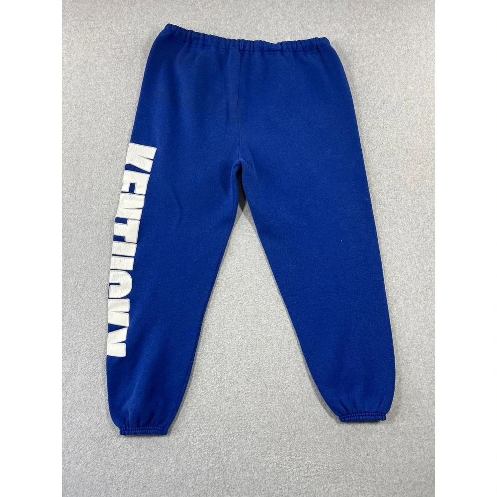 Vintage Kentucky Wildcats Sweatpants Mens XL Blue 90s Vertical Print Made USA